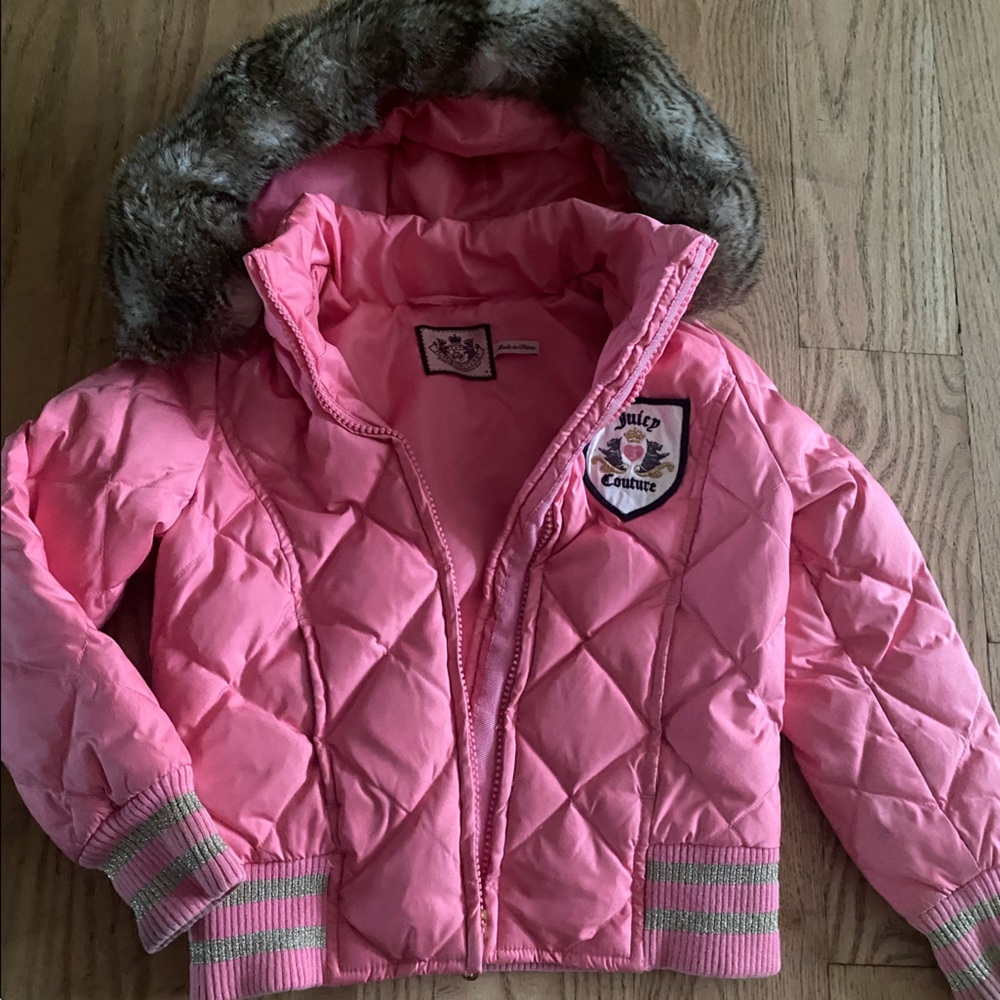 Jacket size girl 4 yers juicy couture